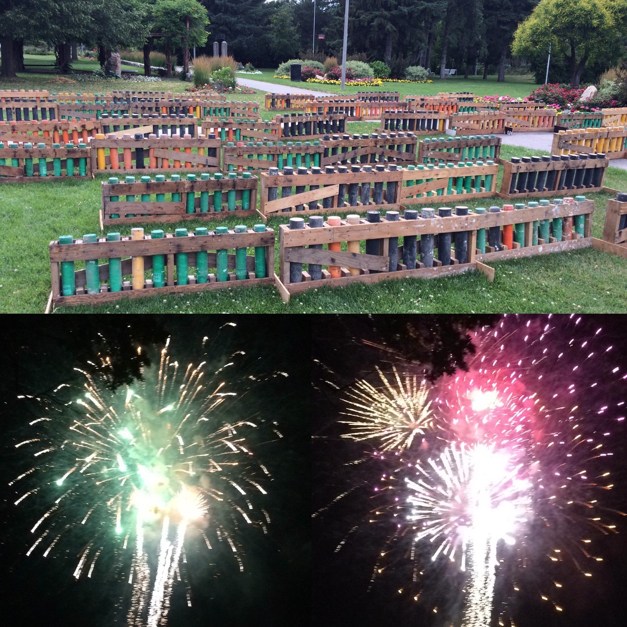 4th of July Fireworks in Jordan Park Salt Lake City Calendar