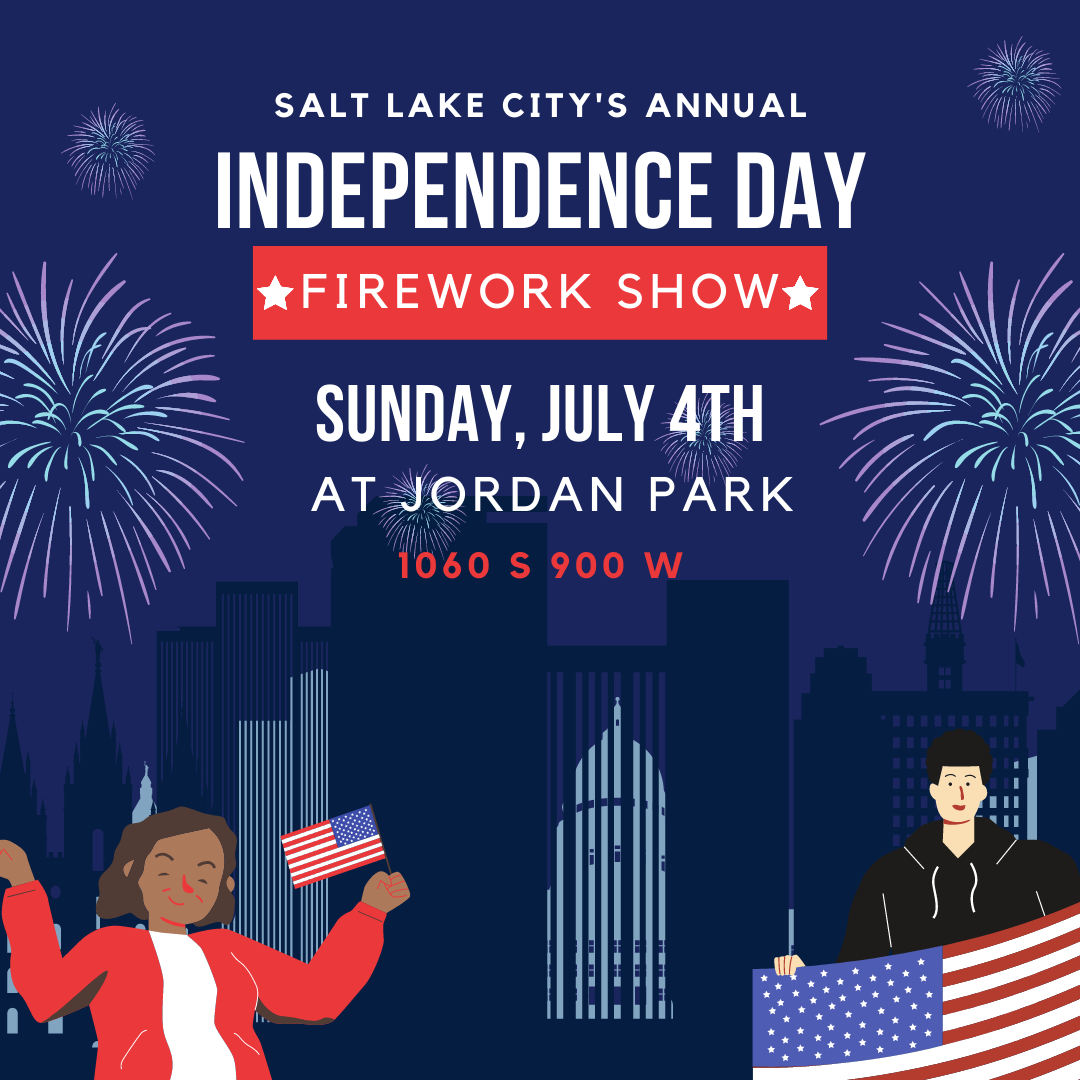 Independence Day Firework Show Salt Lake City Calendar