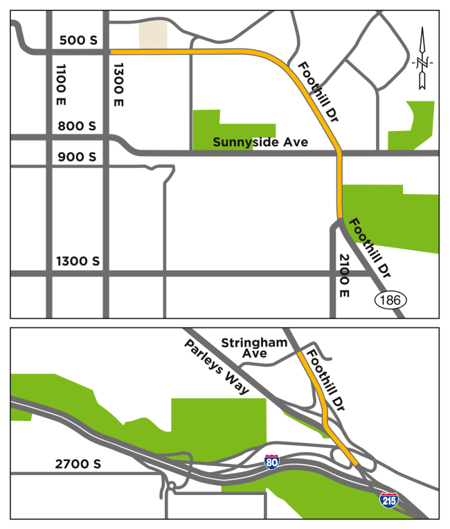 Foothill Campus Map